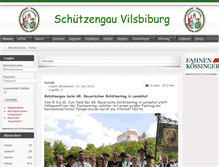 Tablet Screenshot of gau-vilsbiburg.de